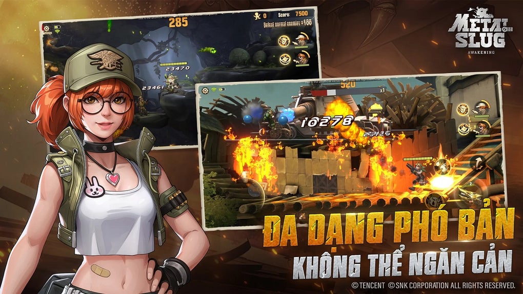 VAMOS JOGAR! METAL SLUG AWAKENING PARA ANDROID E IOS EM INGLÊS