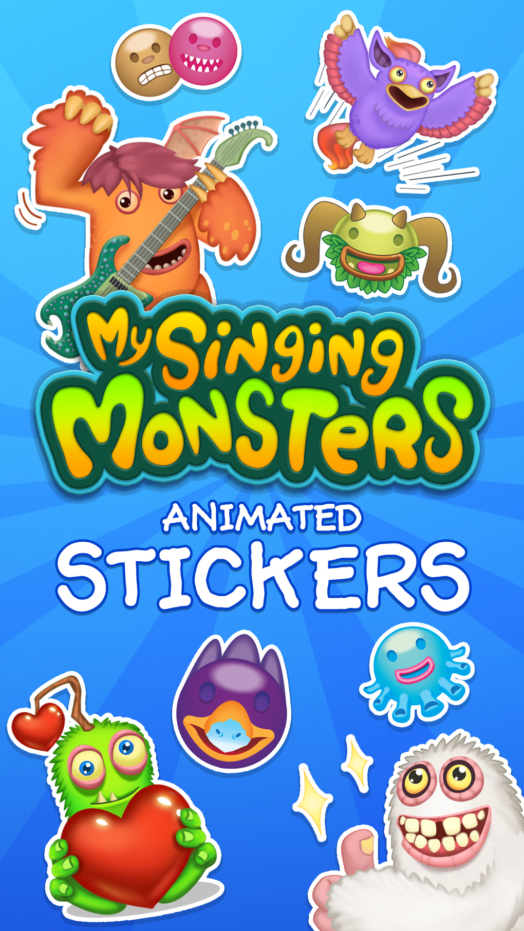 My Singing Monsters Stickers для iPhone — Скачать