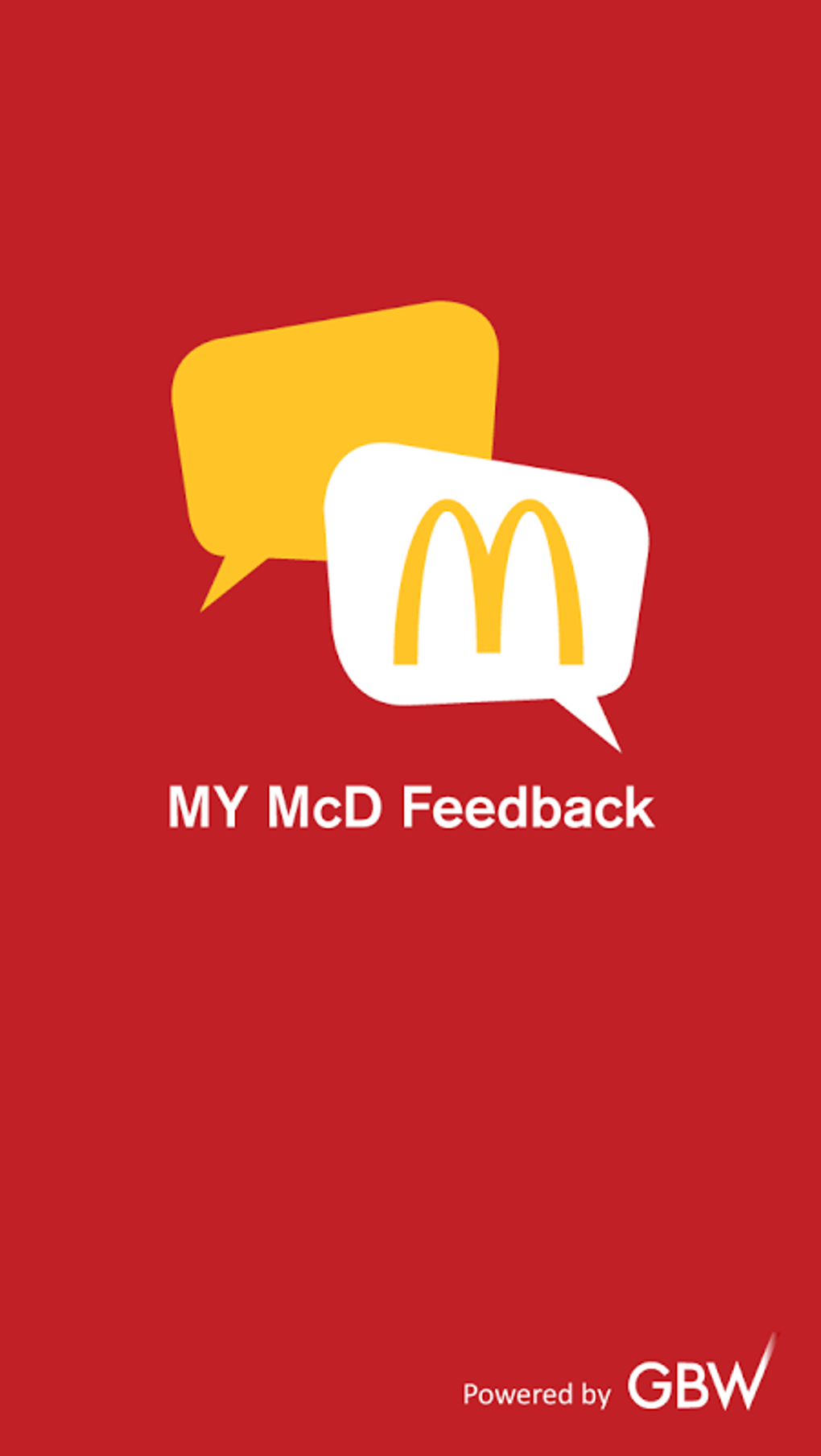 MY McD Feedback Para Android Descargar