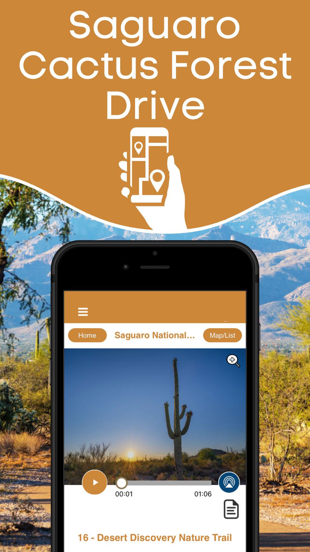 Saguaro National Park Guide لنظام iPhone - تنزيل