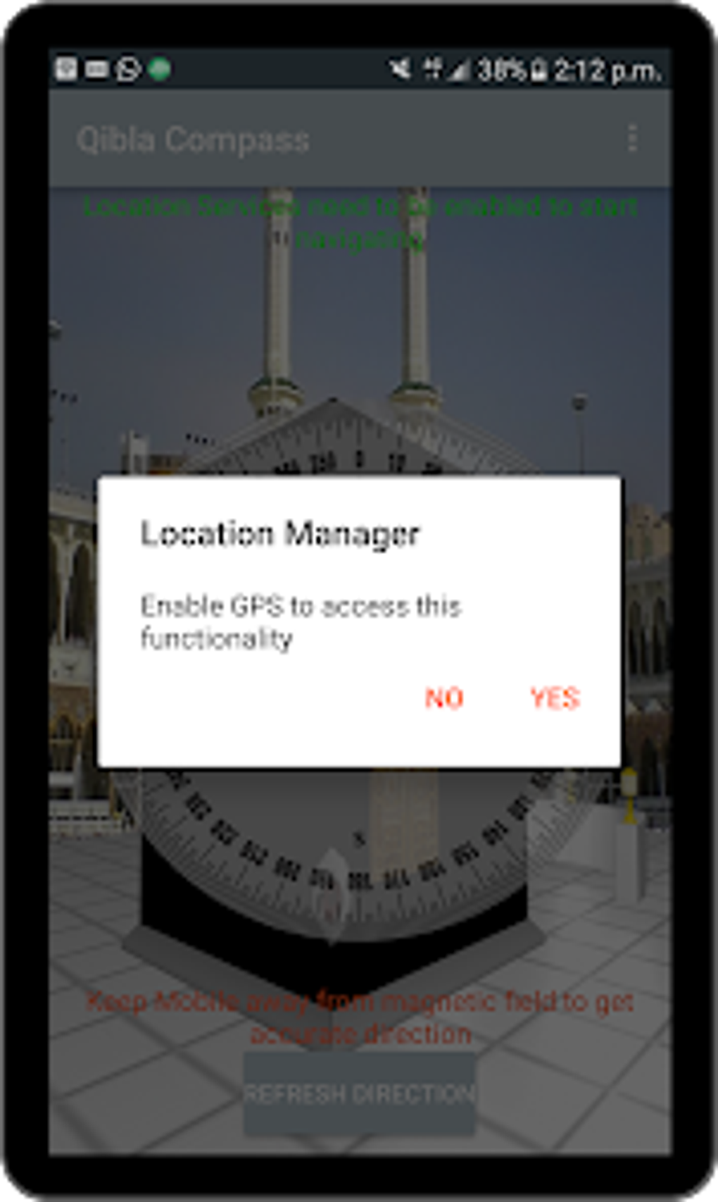 Qibla Compass для Android — Скачать