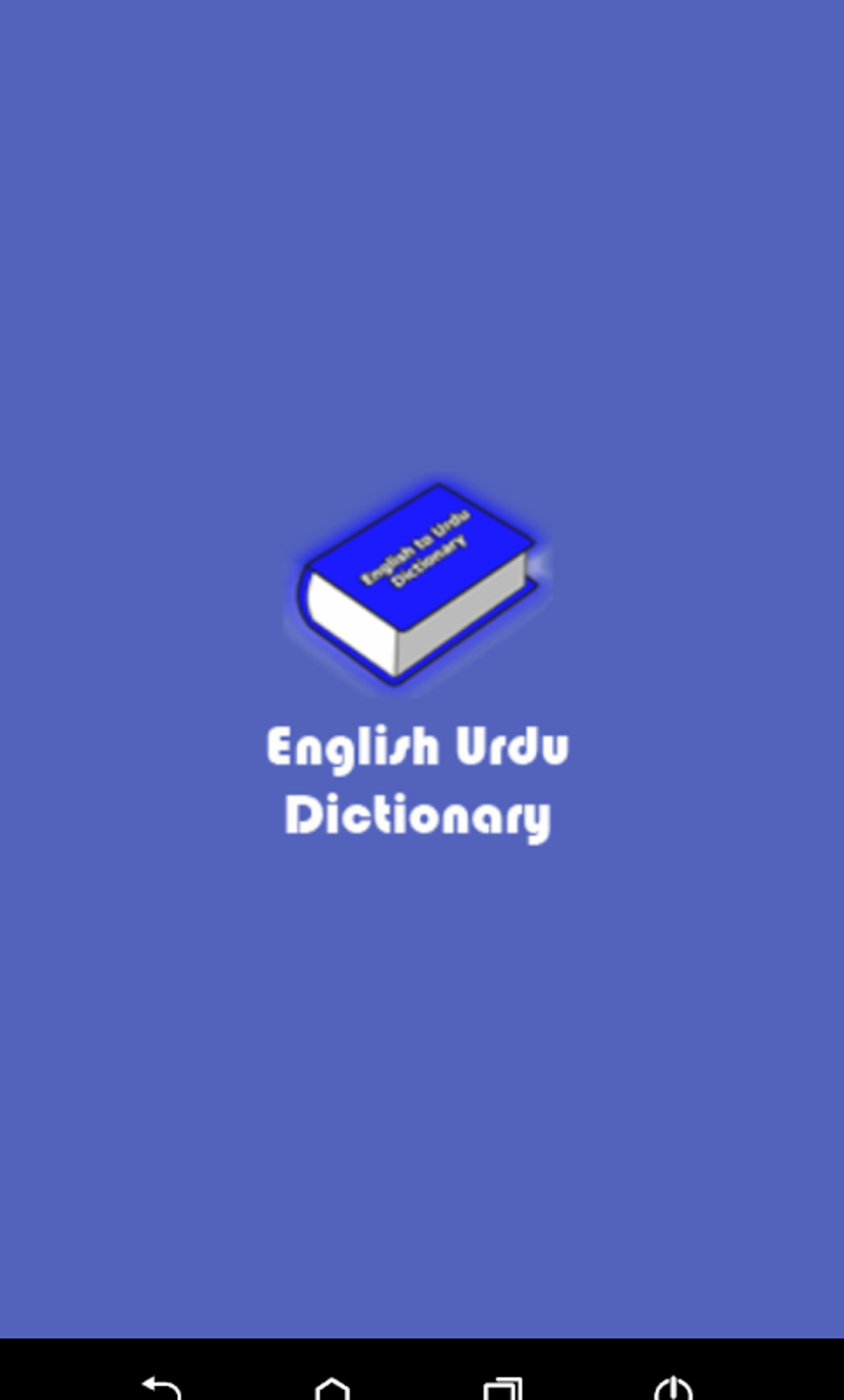 English Urdu Dictionary Voor Android Download