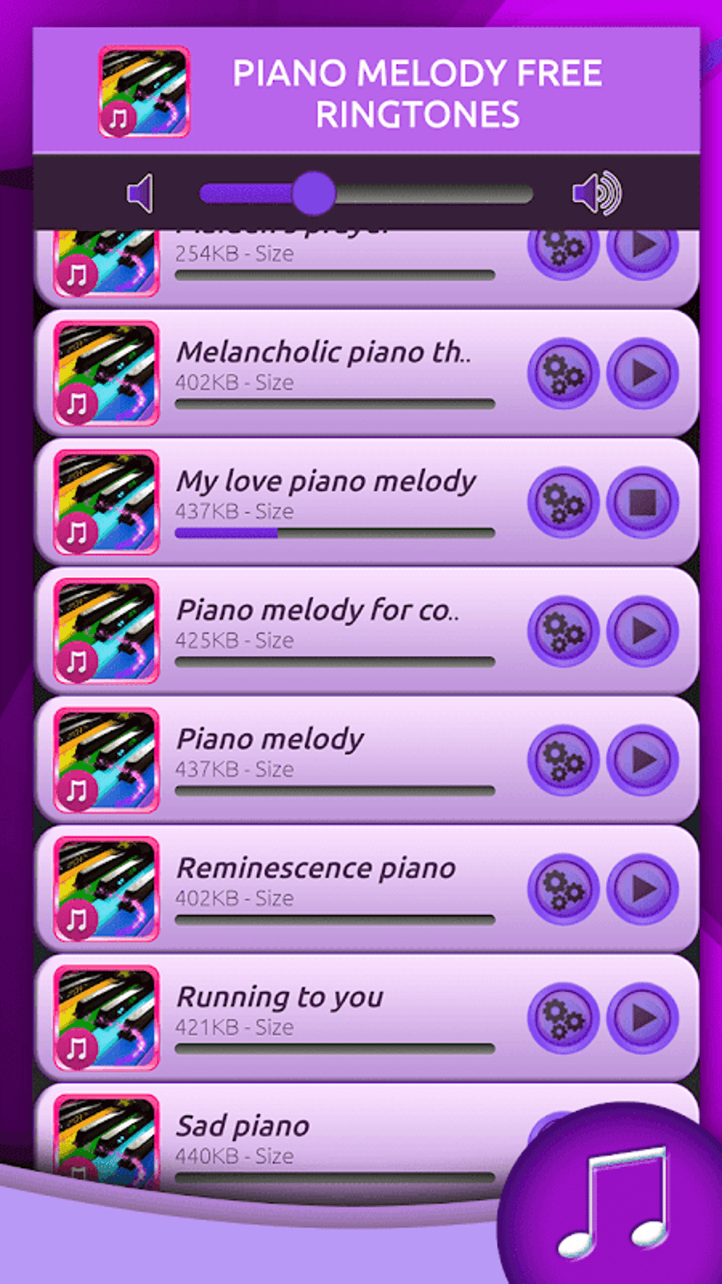 Piano Melody Free Ringtones APK для Android — Скачать