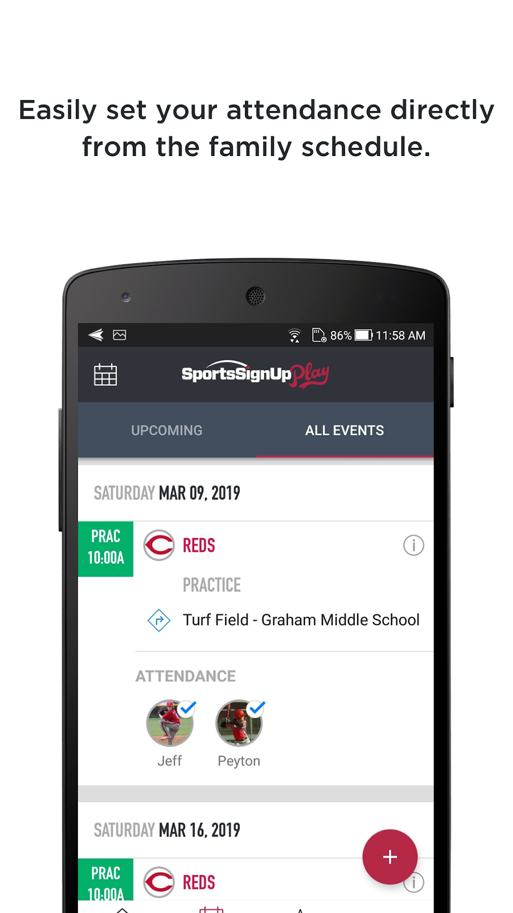 SportsSignUp Play APK Android 