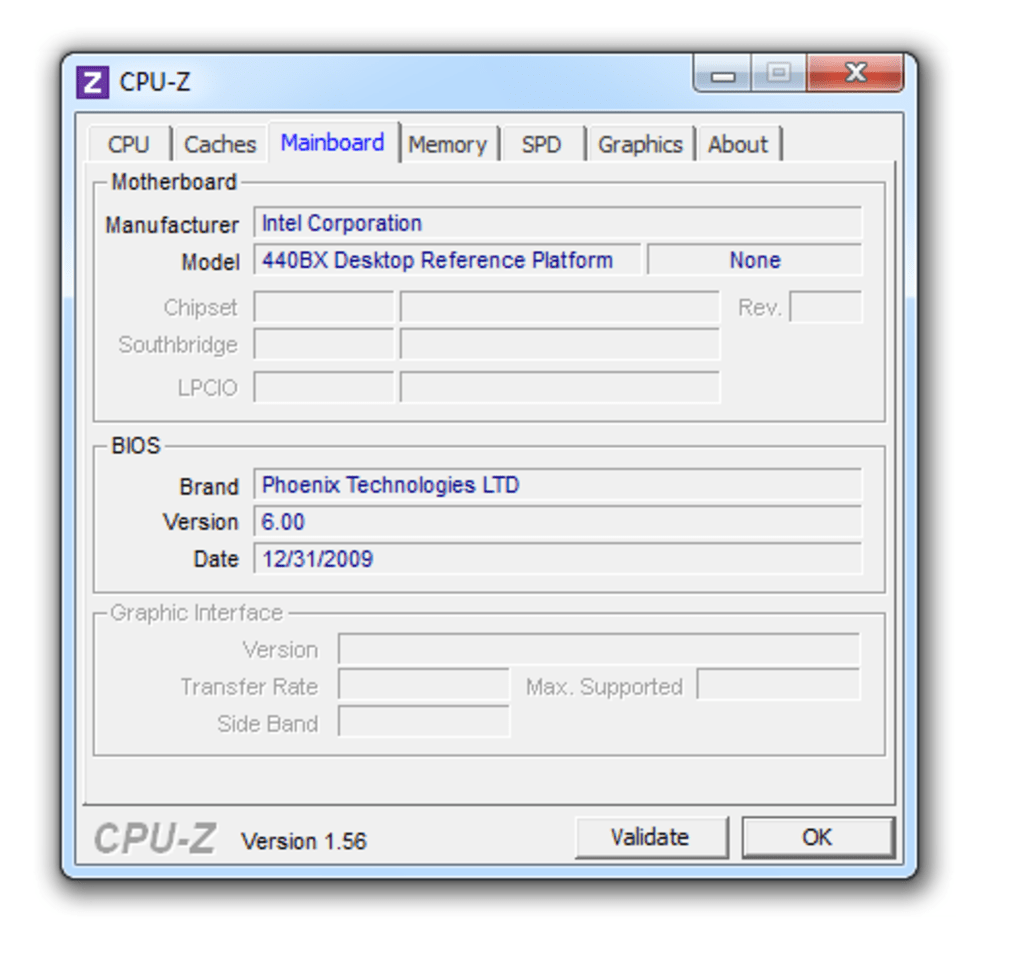 CPU-Z 2.08 for mac download