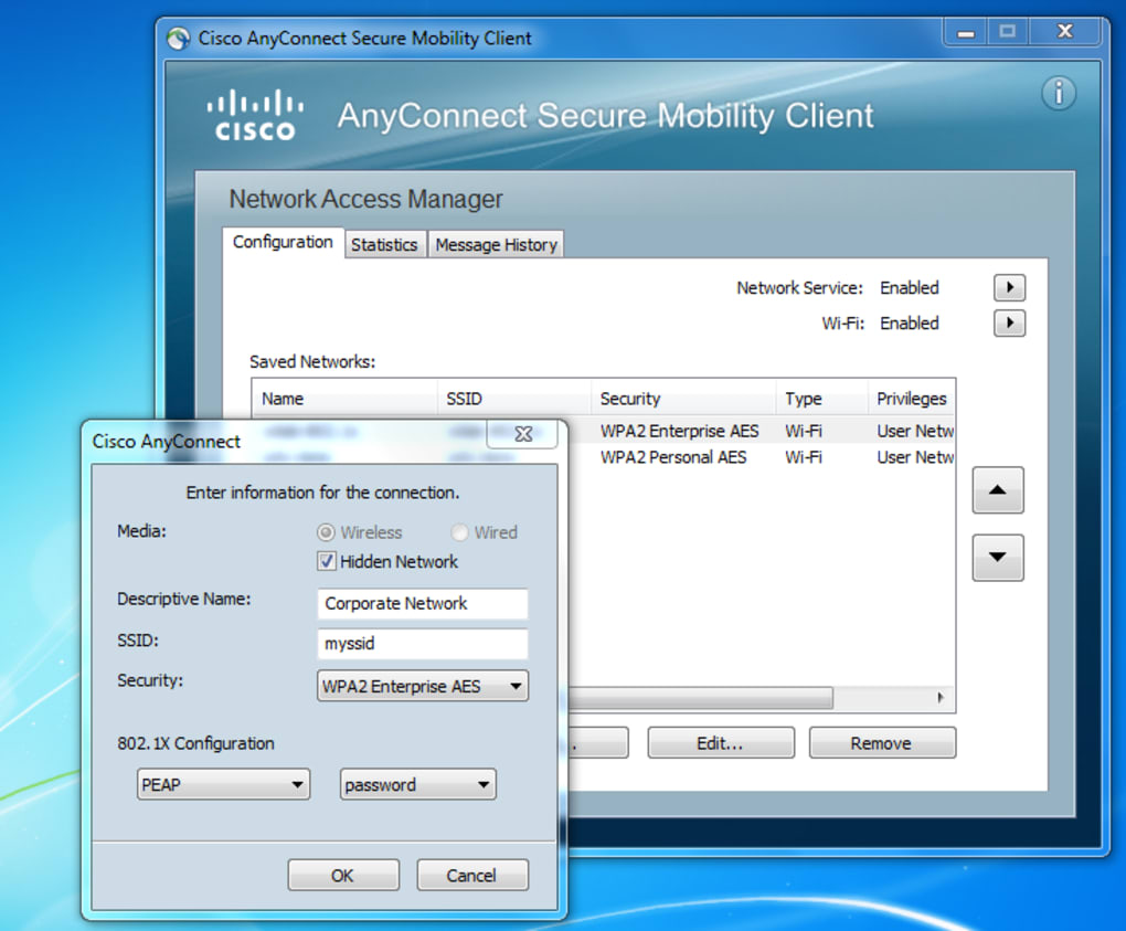 download cisco anyconnect secure mobility client for windows
