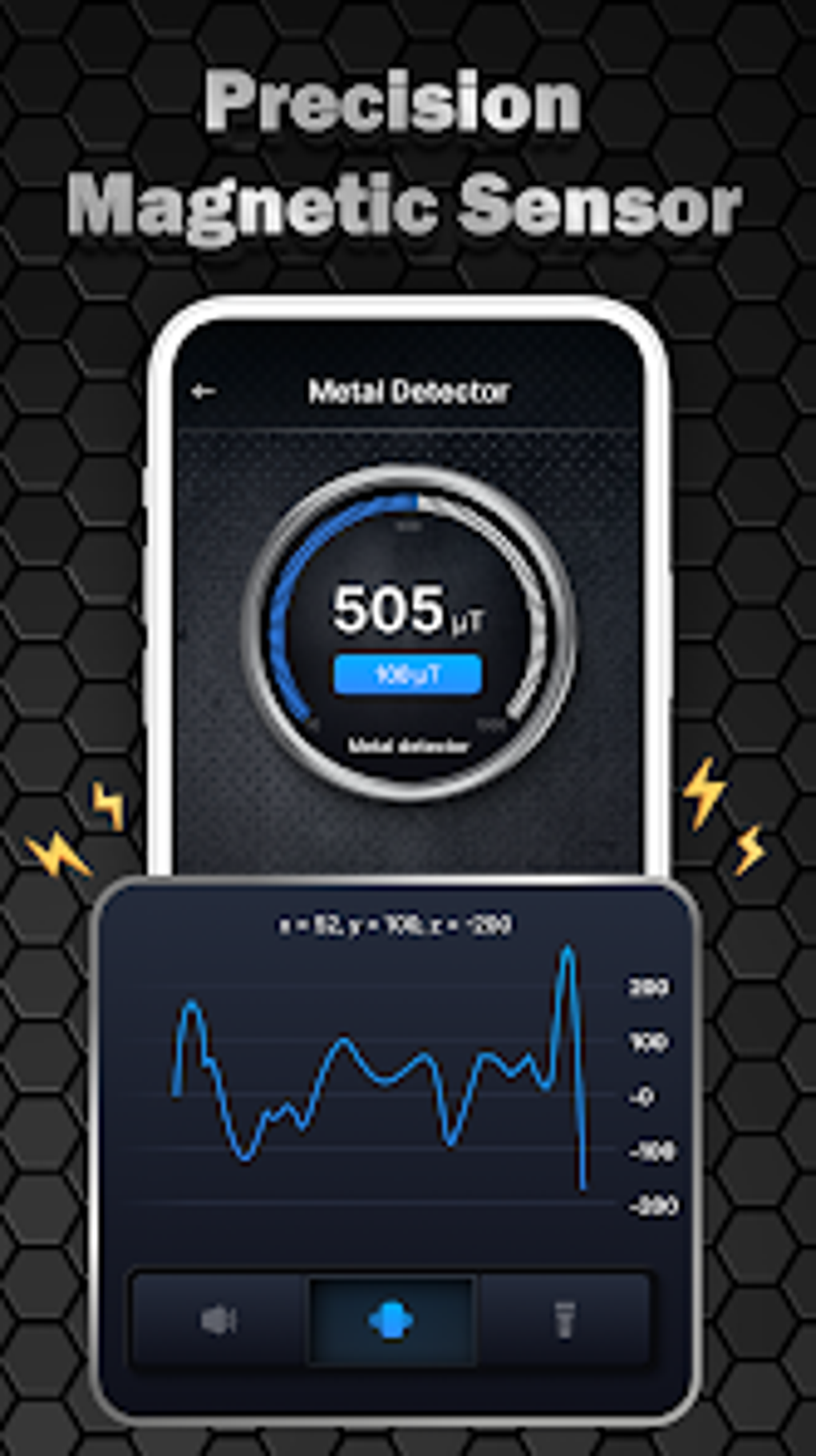 Metal Detector - Stud Finder для Android — Скачать