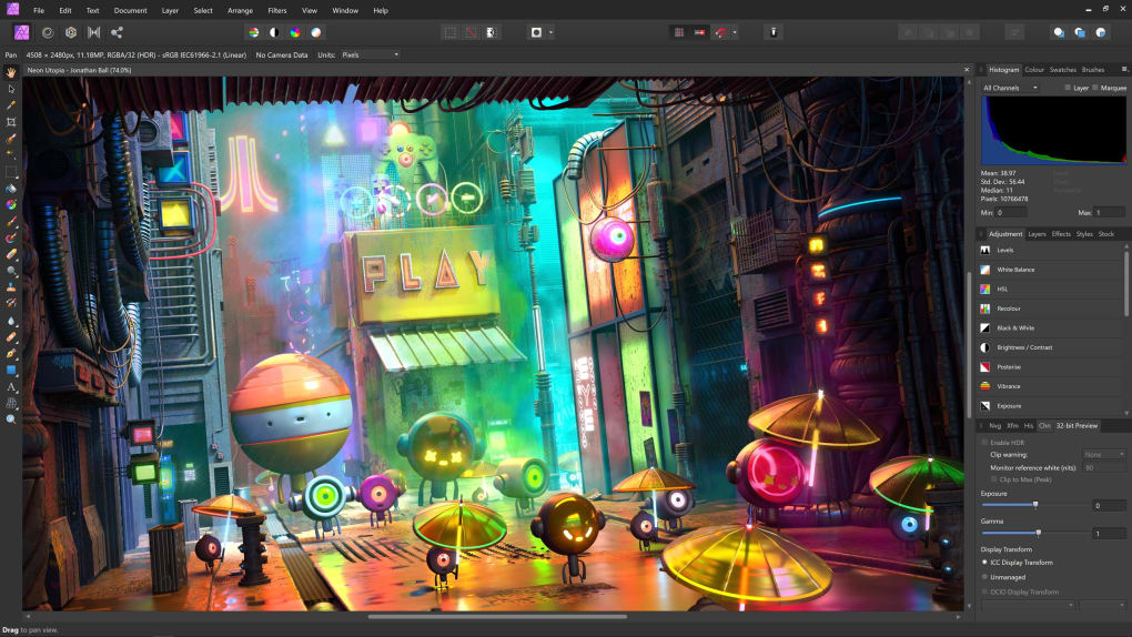 affinity photo free trial