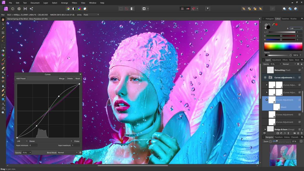 download the new version Affinity Photo