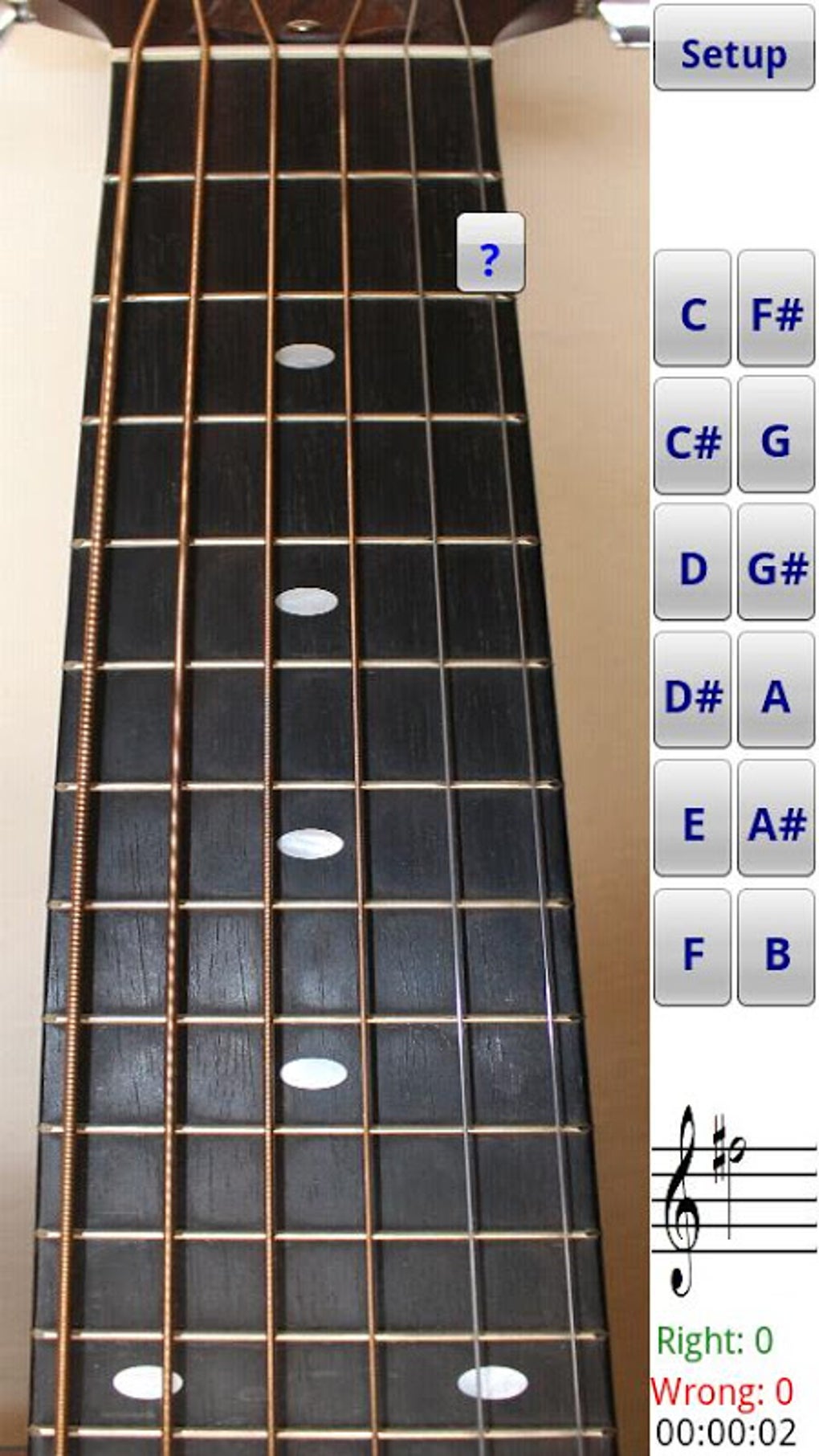 Guitar Fretboard Addict FREE APK для Android — Скачать