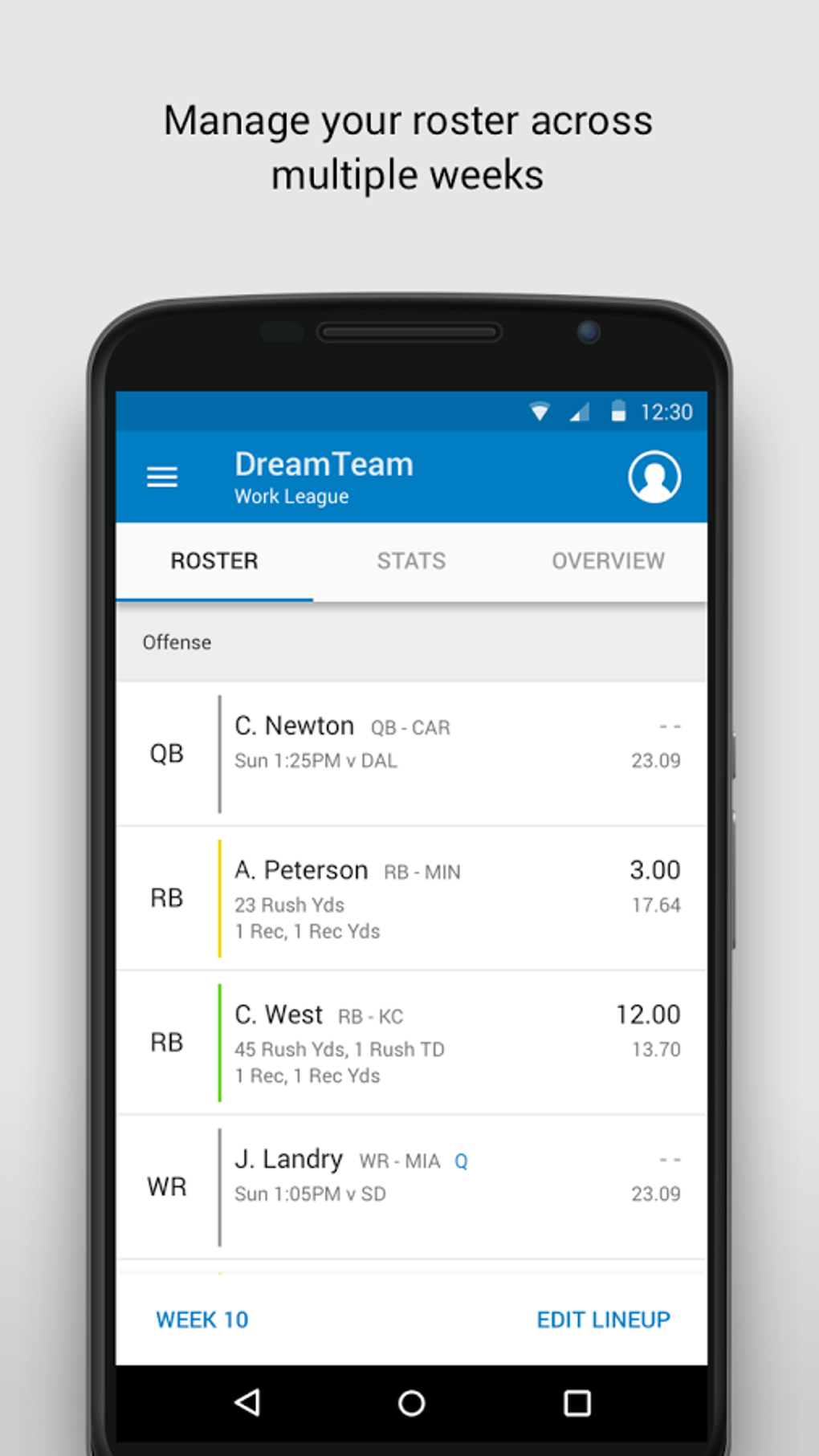 NFL Fantasy Football for Android - Download