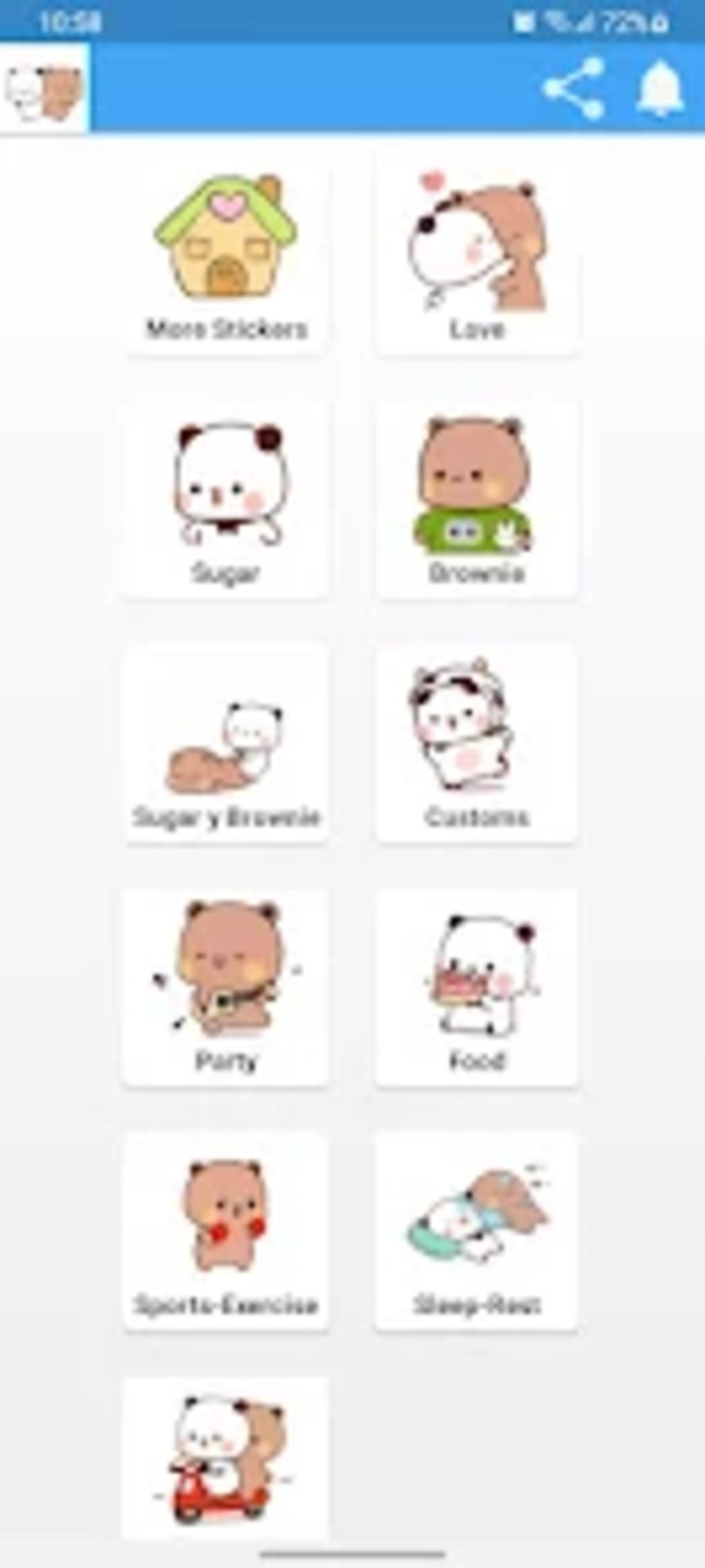 Animated Cute Bears Stickers para Android - Download