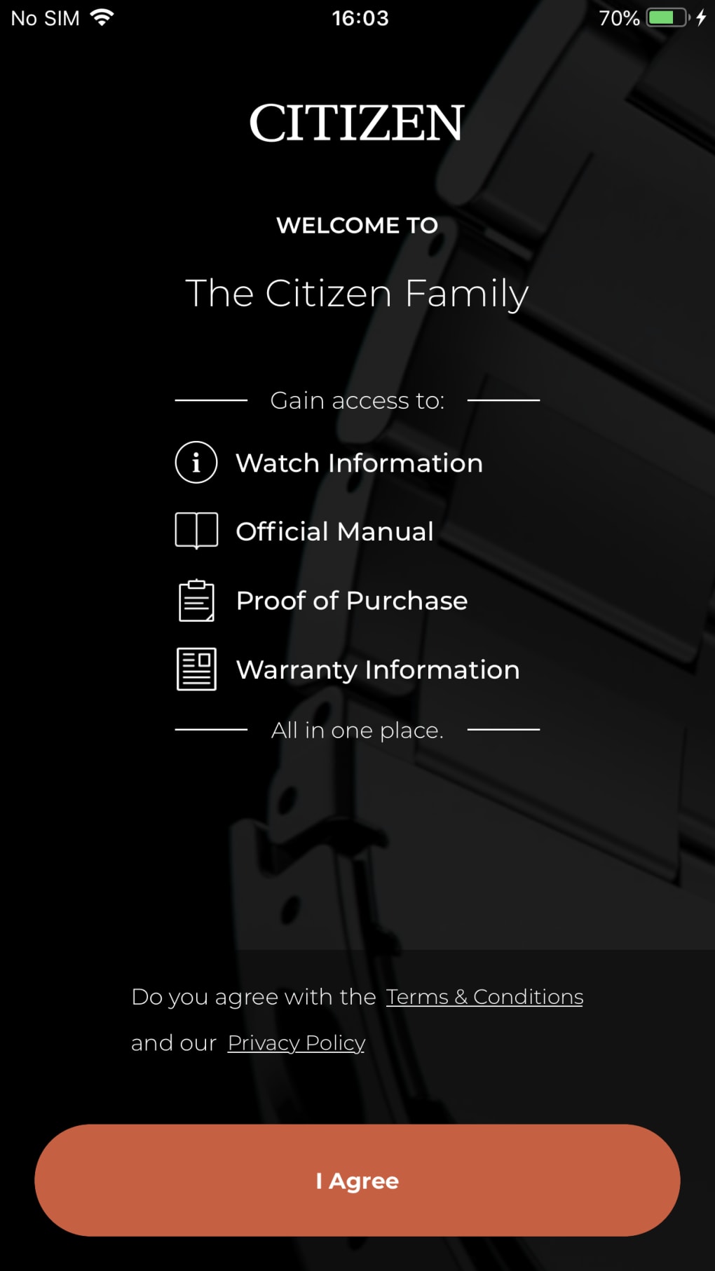 My Citizen App für iPhone - Download