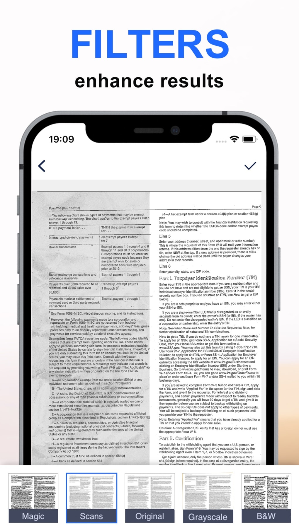 scanned pdf to text