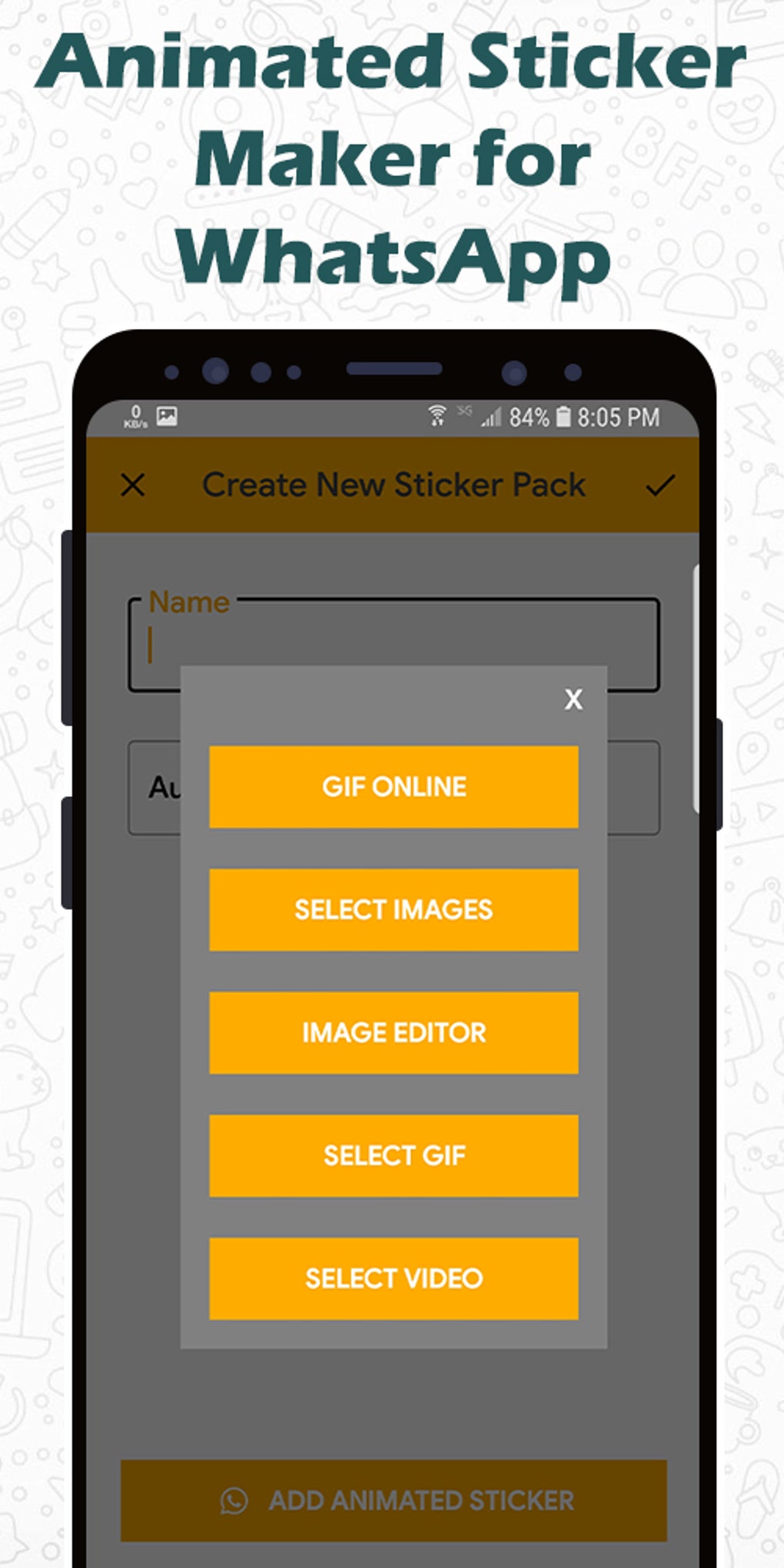 Animated Sticker Maker for WhatsApp WAStickerApps para Android - Download