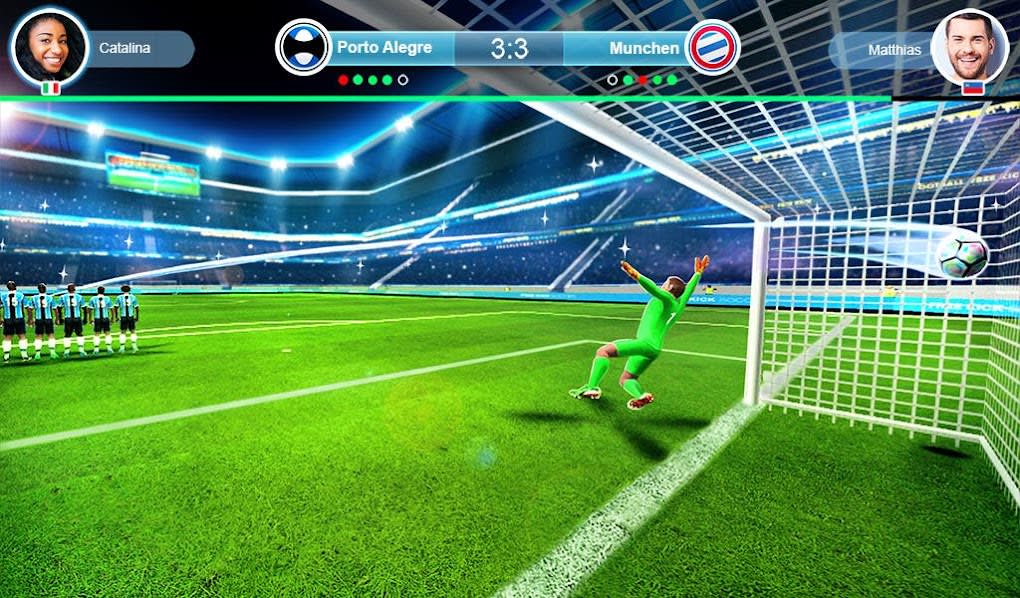 Football Strike - FreeKick Soccer game play on Friv2Online