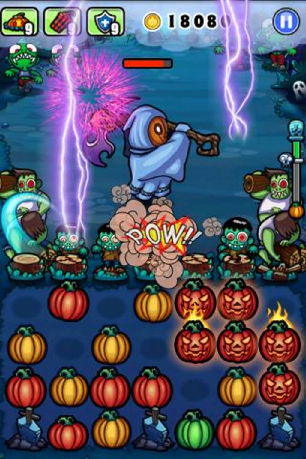 Pumpkins vs. Monsters для iPhone — Скачать