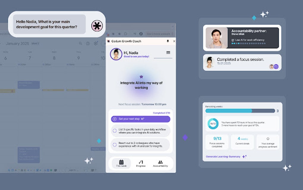 Codum's Growth Coach Google Chrome 용 - 확장 프로그램 다운로드