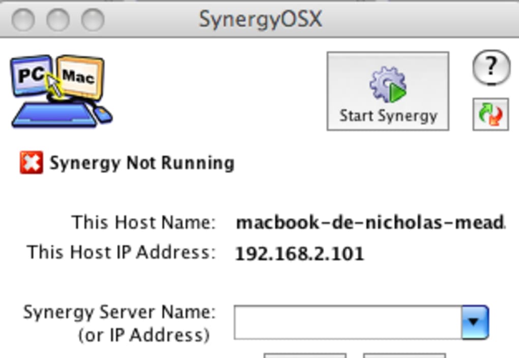 synergy 1.3.1 mac