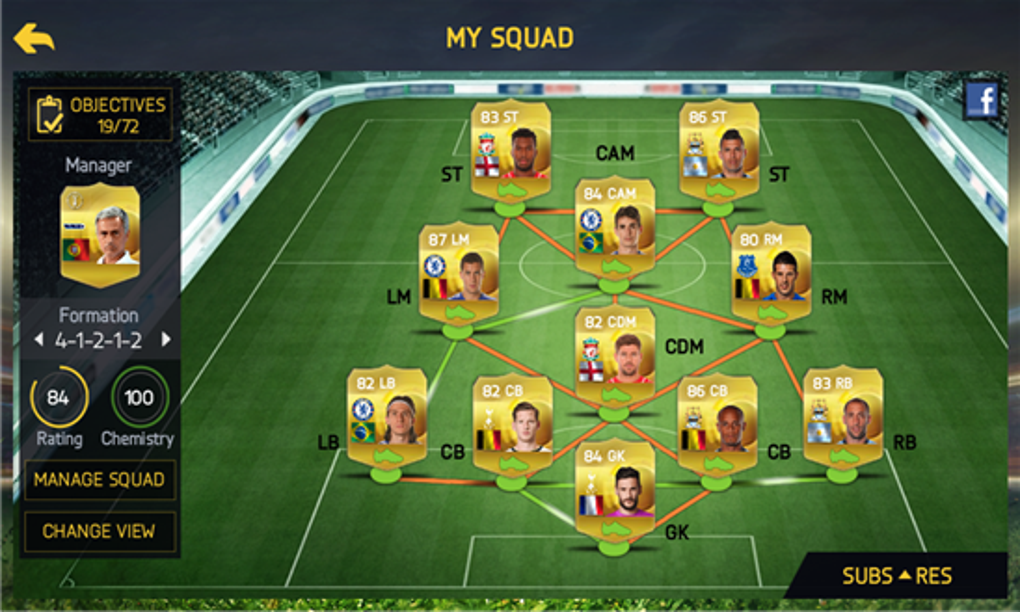 FIFA 15 Ultimate Team IPhone 
