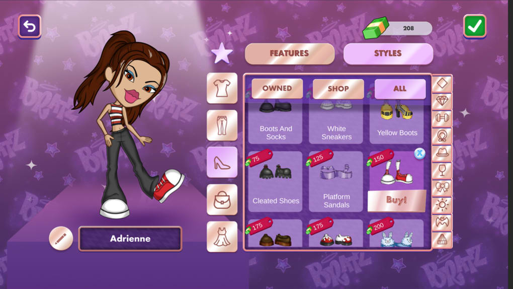 Bratz Total Fashion Makeover For Iphone