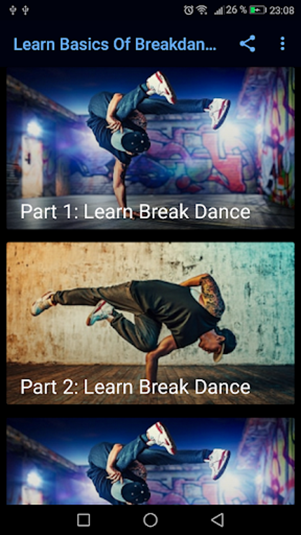 Learn Basics Of Breakdance For Android - Download