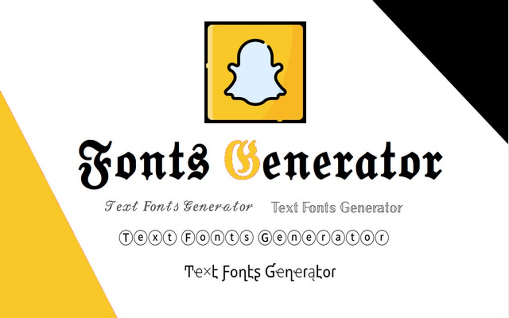 snapchat font generator