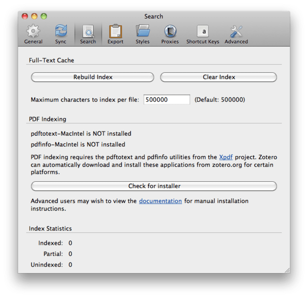 for mac instal Zotero 6.0.27