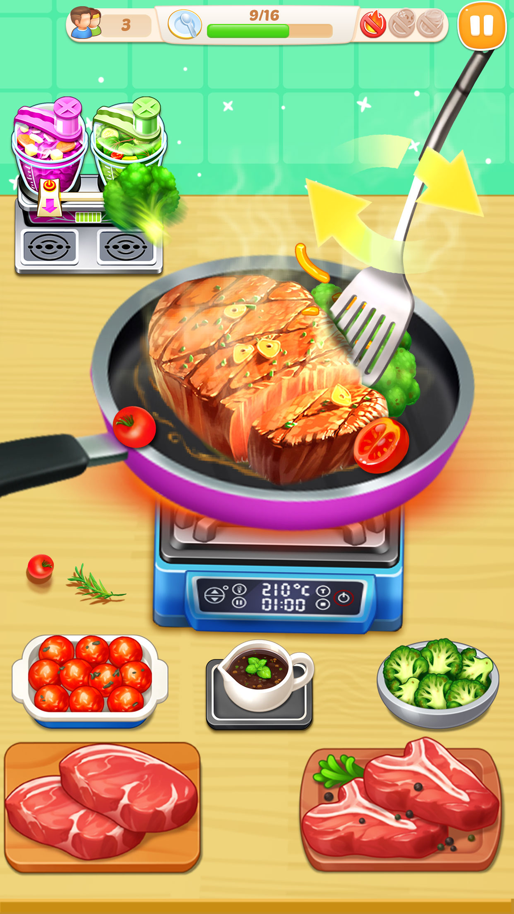 Crazy Cafe - Restaurant Game для iPhone — Скачать