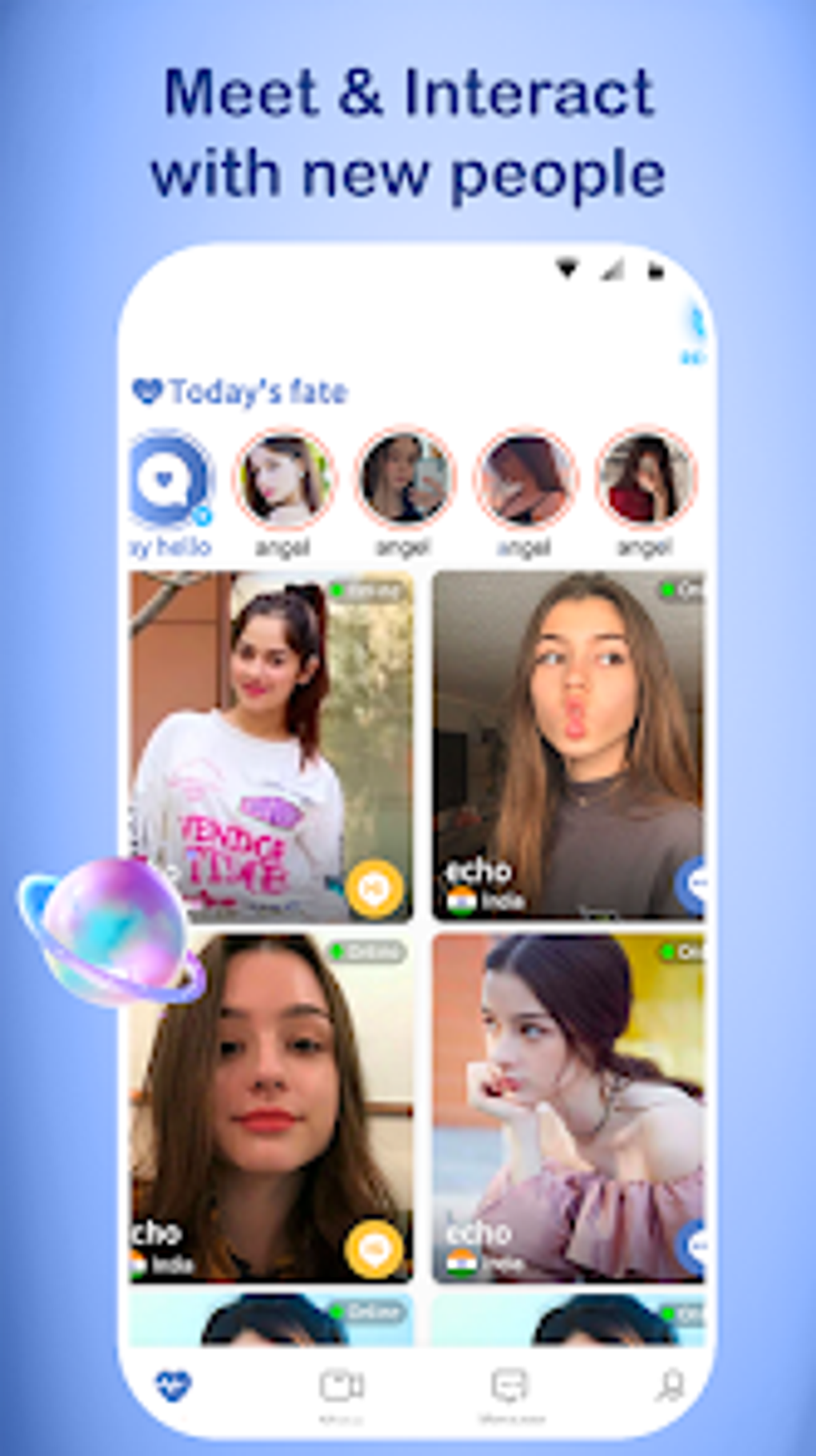 Indian Girls - Video Chat для Android — Скачать