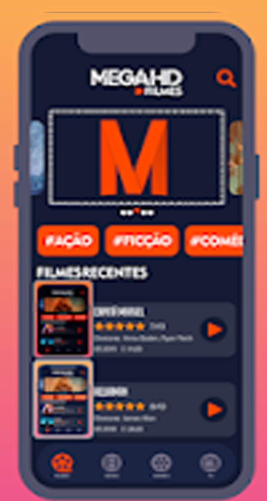 Mega HD Filmes - Filmes, Séries e Animes APK - Baixar app grátis para  Android