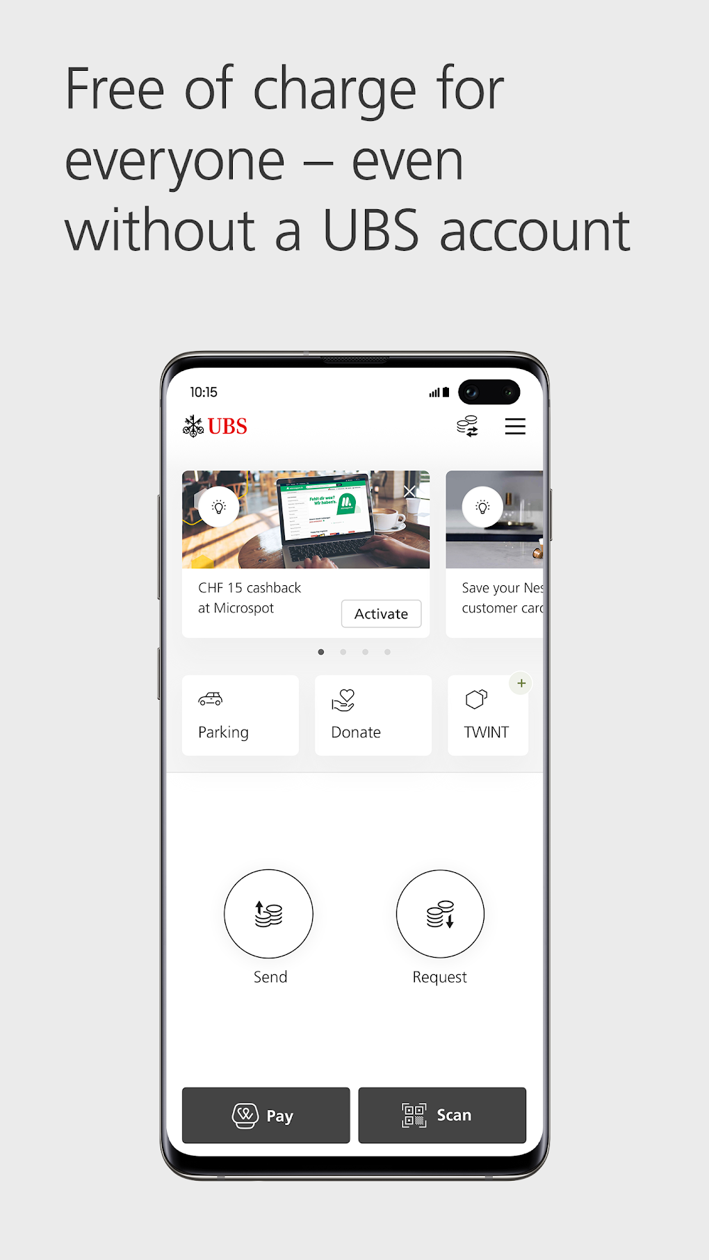 UBS TWINT: Swiss Payment APK для Android — Скачать