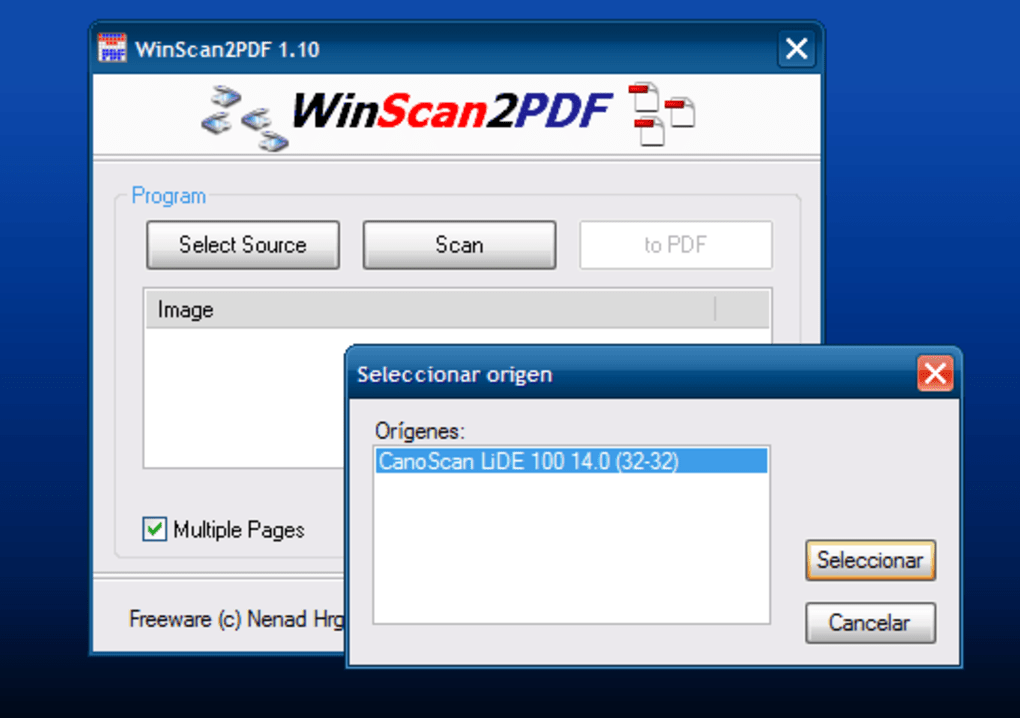 scan2pdf gratis