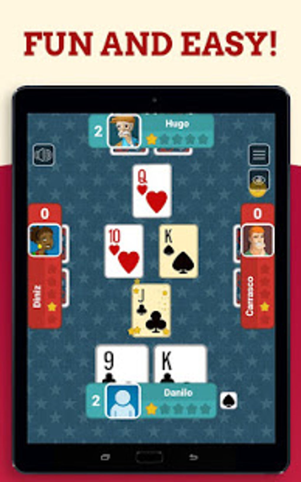 Euchre Free Classic Card Games For Addict Players APK para Android