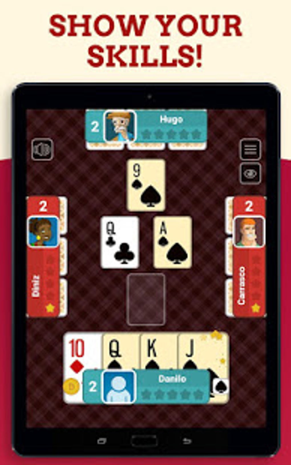 Euchre Free Classic Card Games For Addict Players APK for Android