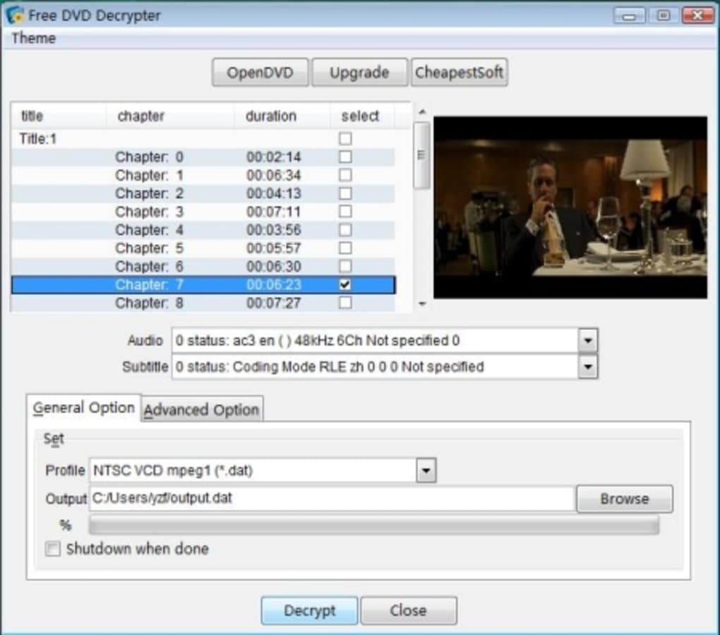 free dvd decrypter for mac