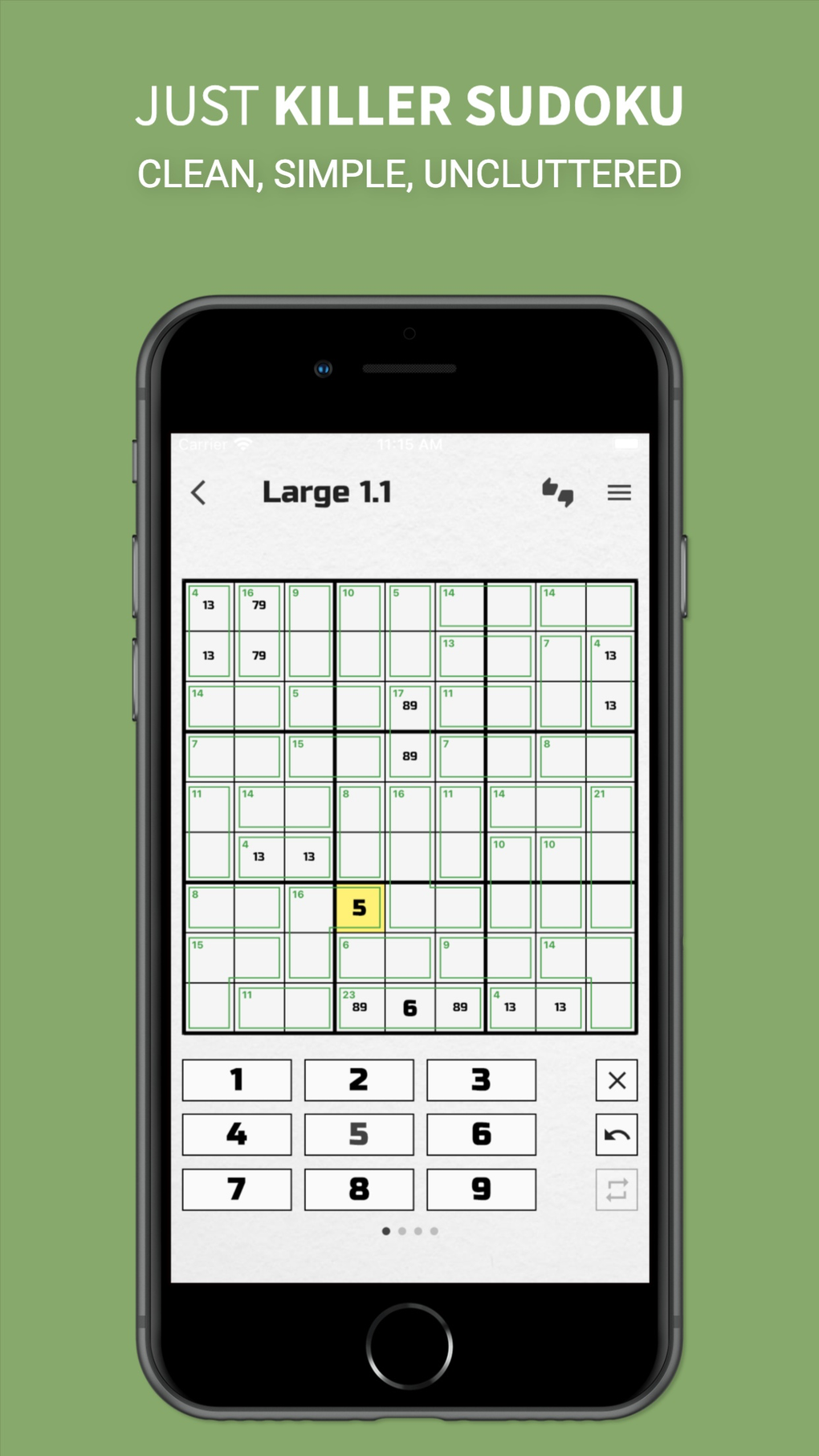 Killer Sudoku для iPhone — Скачать