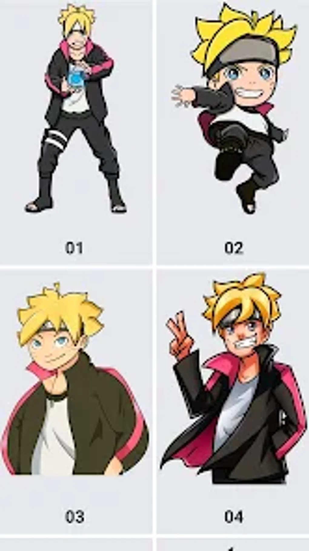 Como desenhar Naruto e Boruto baixar