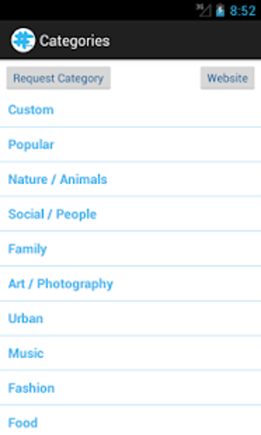 Category queries. Category queries