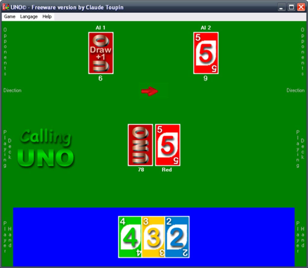 Uno Online: 4 Colors for windows download