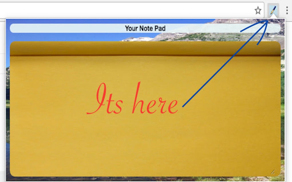 Notepad para Google Chrome - Extensión Descargar