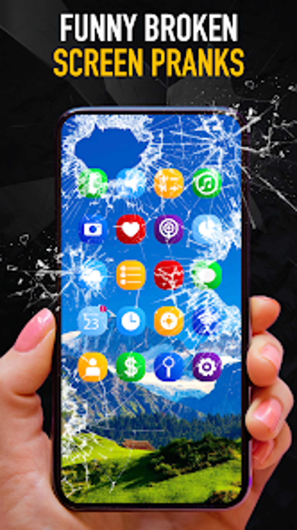 Broken Screen - Funny Pranks para Android - Descargar