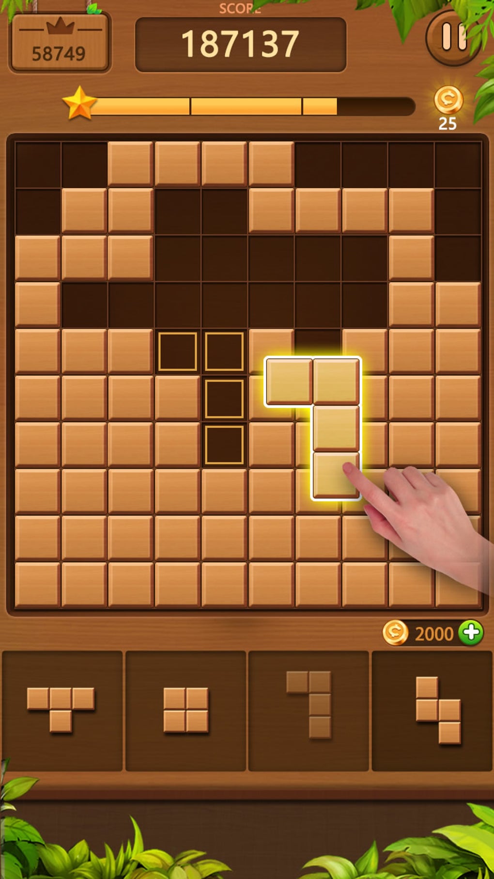 Block Puzzle Brain: Jogos gratuitos quebra cabeças ~ jogo de bloco 2048 de  meninas gratis::Appstore for Android