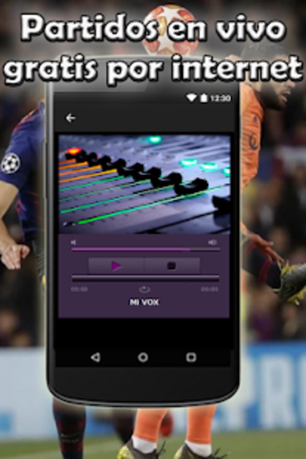 Ver Futbol en Vivo y en Directo TV Guide para Android