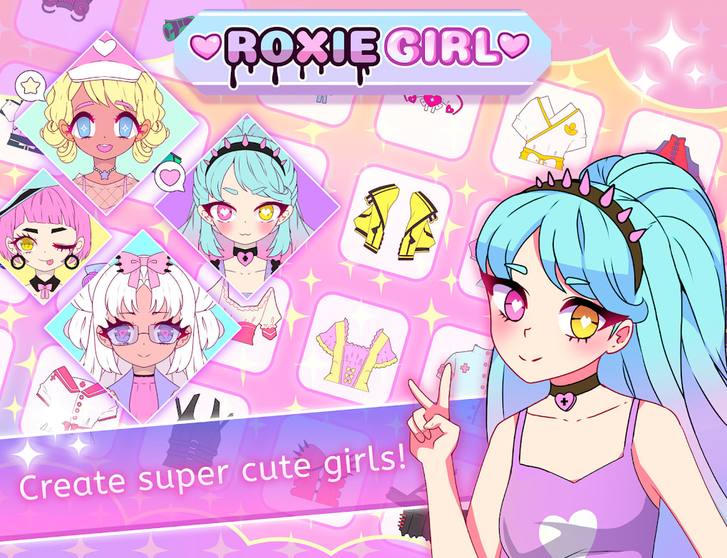 Roxie Girl anime avatar maker APK for Android - Download
