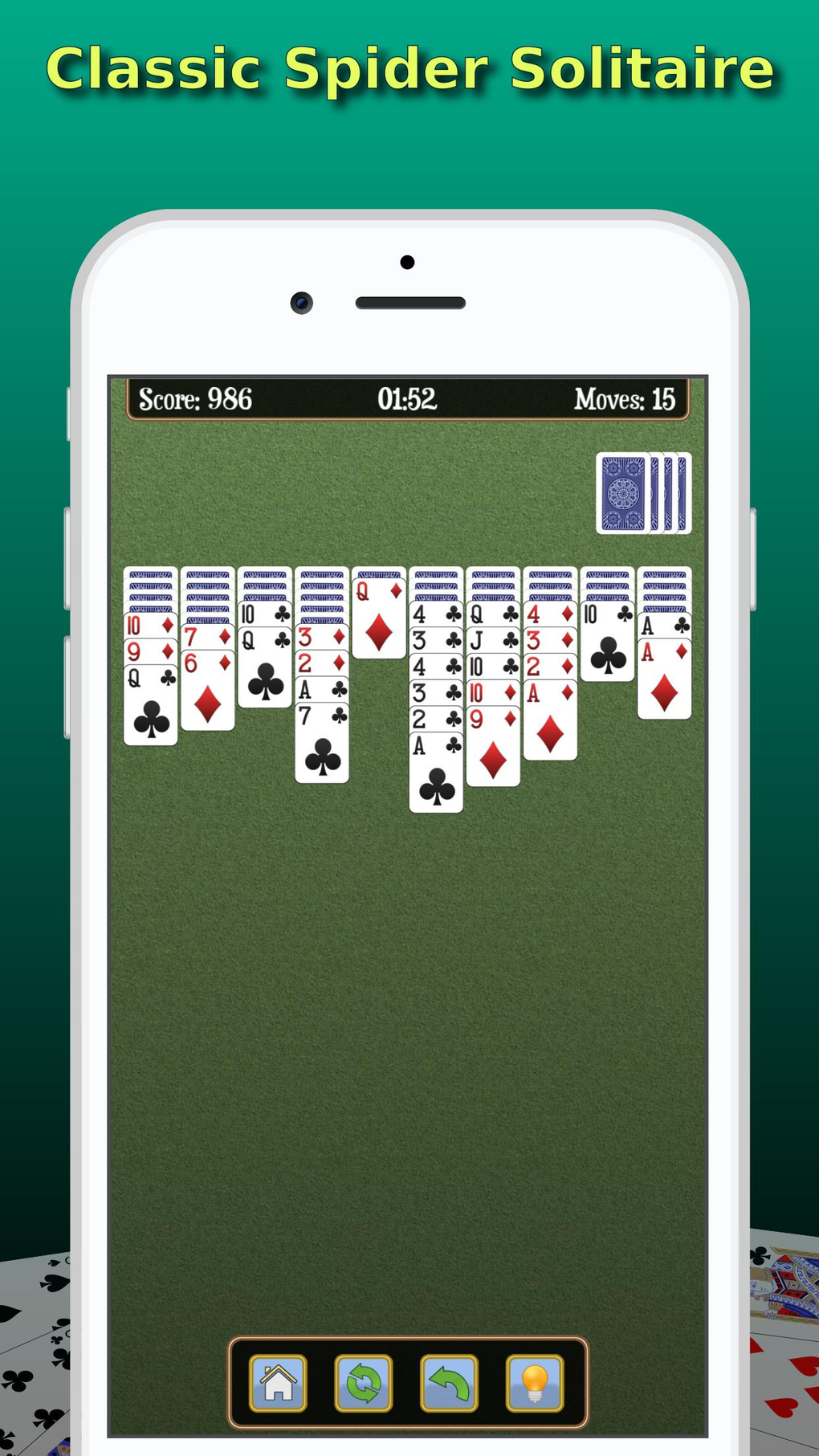 Black Widow - Spider Solitaire для iPhone — Скачать