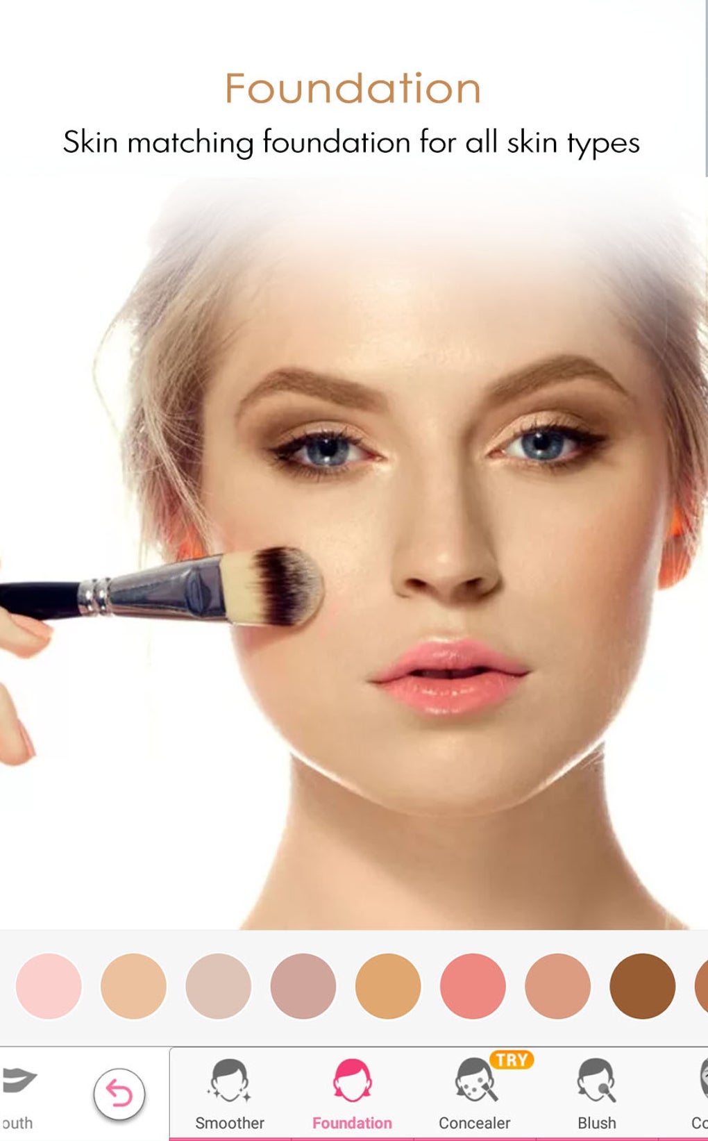 perfect beauty makeup camera