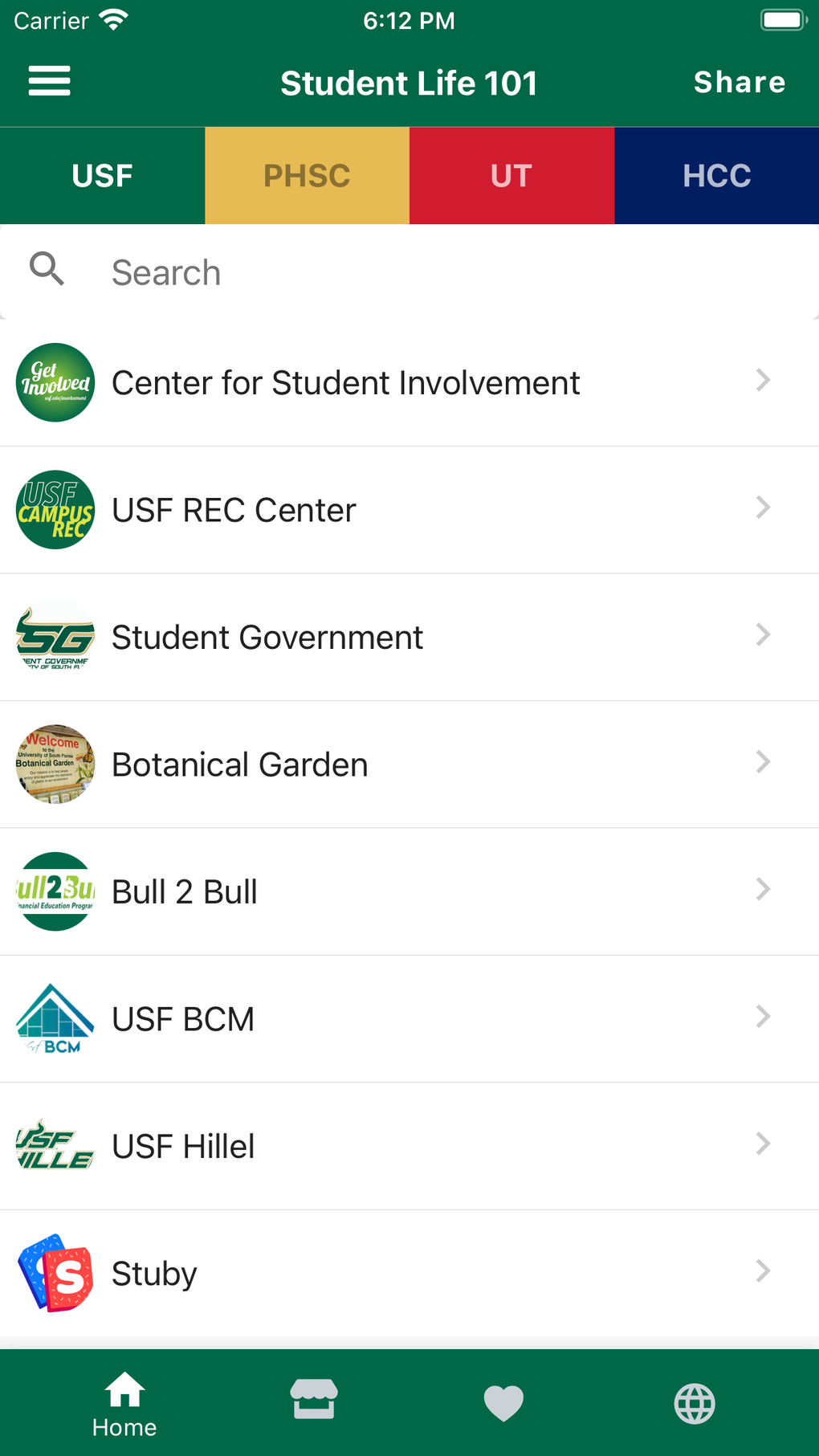 Student Life 101 - USF для iPhone — Скачать