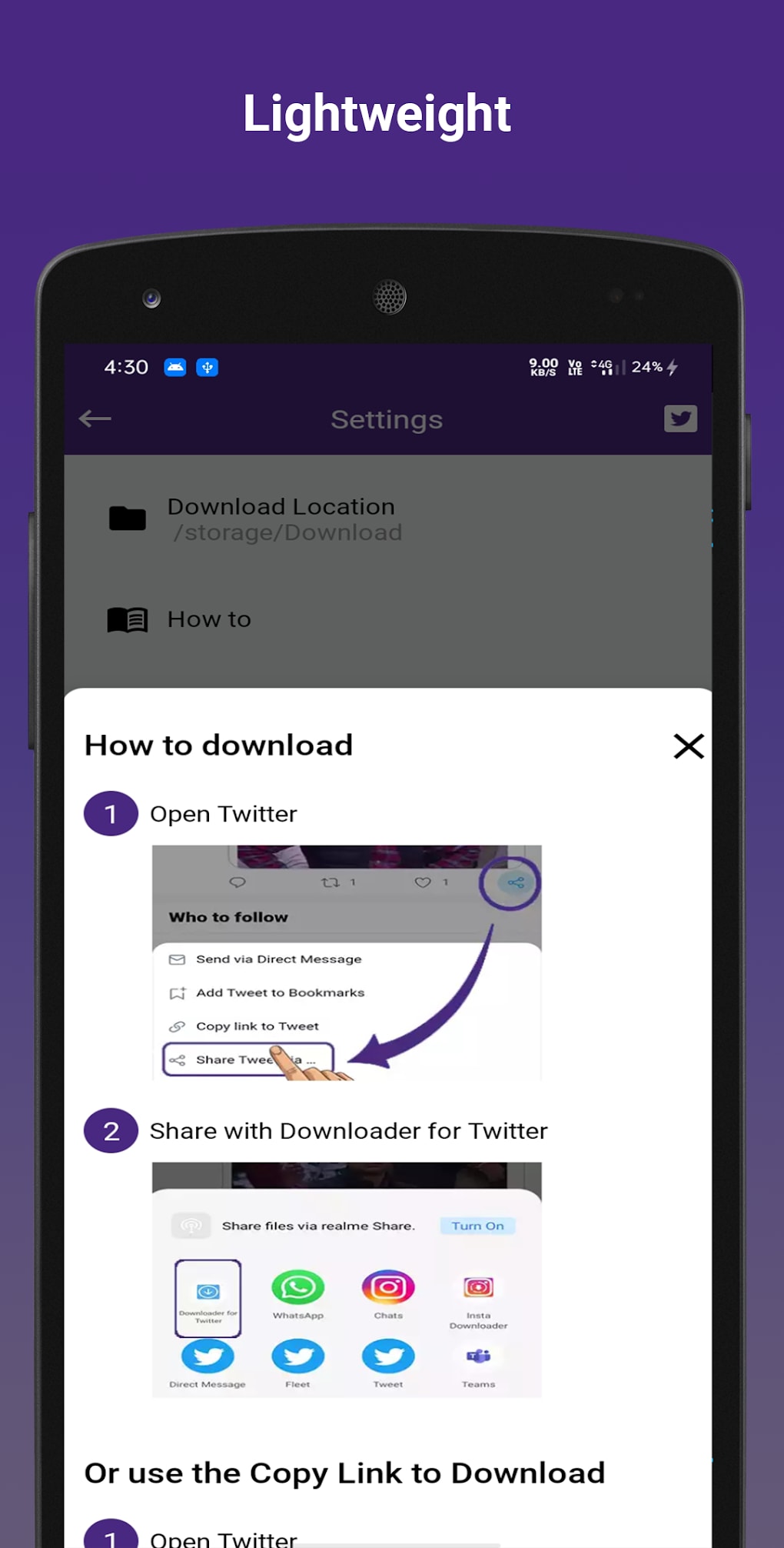 How To Download Twitter video and Gif in Android Phone