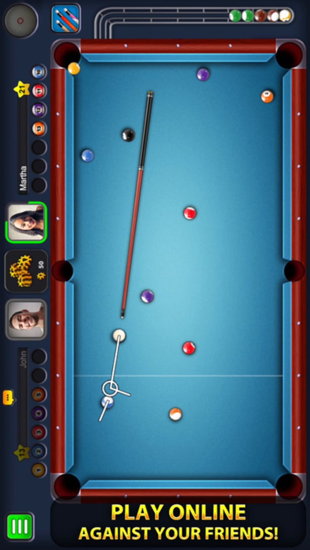 for iphone download Pool Challengers 3D free